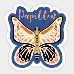 Papillon Butterfly Sticker